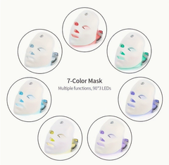 7-Color LED Therapy Face Mask for Skin Care