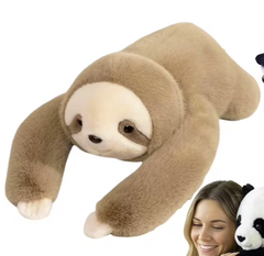 Weighted Stuffed Animal Plush Doll – Panda, Koala, Sloth, Dinosaur, Bear & Little Panda with Long Hugging Arms